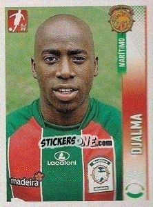 Sticker Djalma - Futebol 2008-2009 n. 136 - Panini