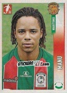 Figurina Manu - Futebol 2008-2009 - Panini