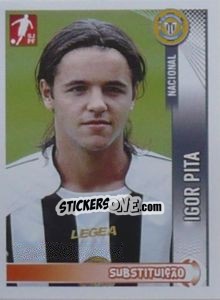 Sticker Igor Pita - Futebol 2008-2009 n. 149-bis - Panini