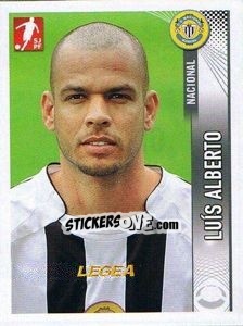 Sticker Luis Alberto - Futebol 2008-2009 n. 151 - Panini