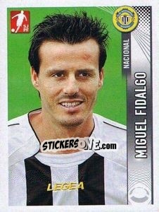 Figurina Miguel Fidalgo - Futebol 2008-2009 n. 159 - Panini