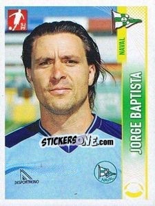 Sticker Jorge Baptista - Futebol 2008-2009 n. 163 - Panini