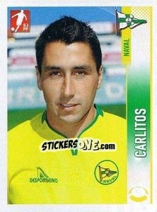 Cromo Carlitos - Futebol 2008-2009 - Panini