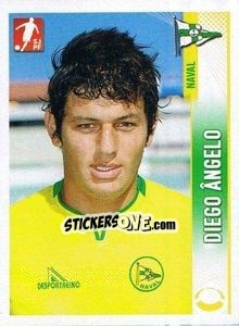Sticker Diego Angelo - Futebol 2008-2009 n. 167 - Panini
