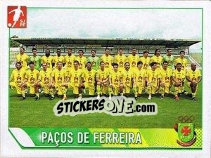 Sticker Equipa - Futebol 2008-2009 n. 182 - Panini