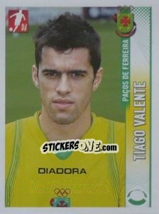 Sticker Tiago Valente - Futebol 2008-2009 - Panini