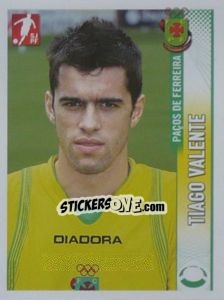 Sticker Tiago Valente - Futebol 2008-2009 n. 188 - Panini