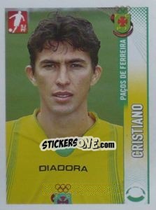 Sticker Cristiano - Futebol 2008-2009 - Panini
