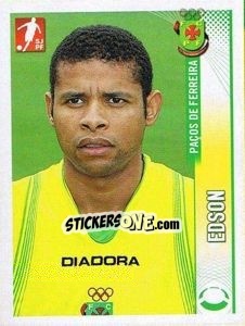 Sticker Edson - Futebol 2008-2009 n. 195 - Panini