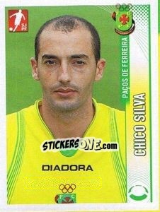 Sticker Chico Silva - Futebol 2008-2009 - Panini