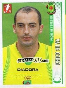Sticker Chico Silva - Futebol 2008-2009 n. 196 - Panini