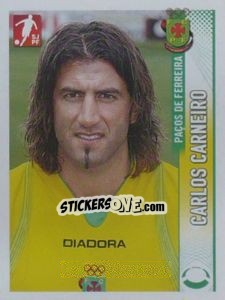 Sticker Carlos Carneiro - Futebol 2008-2009 n. 197 - Panini