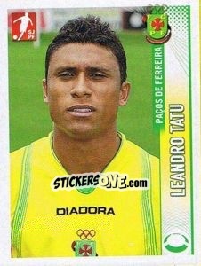 Sticker Leandro Tatu - Futebol 2008-2009 n. 199 - Panini