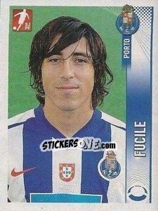 Sticker Jorge Fucile - Futebol 2008-2009 n. 205 - Panini