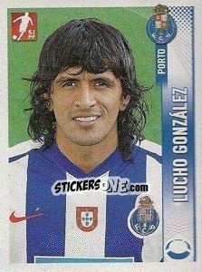 Cromo Lucho Gonzalez - Futebol 2008-2009 - Panini