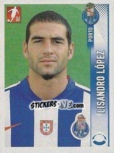 Sticker Lisandro Lopez - Futebol 2008-2009 - Panini