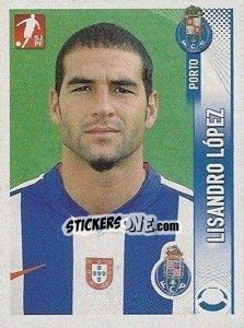 Sticker Lisandro Lopez - Futebol 2008-2009 n. 218 - Panini
