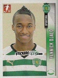 Sticker Yannick Djalo - Futebol 2008-2009 n. 256 - Panini
