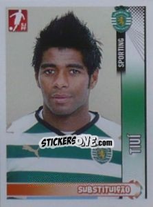 Sticker Rodrigo Tiui - Futebol 2008-2009 n. 258-bis - Panini
