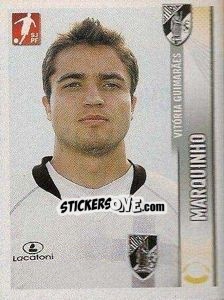 Sticker Marquinho - Futebol 2008-2009 n. 296 - Panini