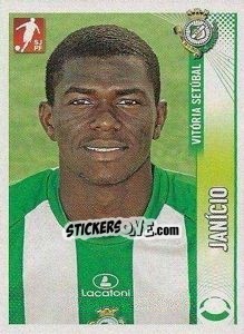 Sticker Janicio - Futebol 2008-2009 n. 304 - Panini