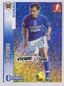 Sticker Ze Pedro (Belenenses) - Futebol 2008-2009 - Panini