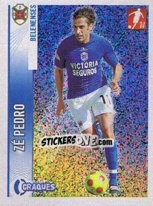 Sticker Ze Pedro (Belenenses) - Futebol 2008-2009 n. 321 - Panini