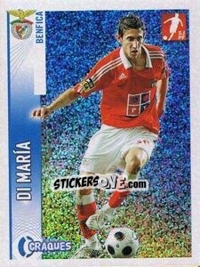 Sticker Angel Di Maria (Benfica) - Futebol 2008-2009 n. 323 - Panini