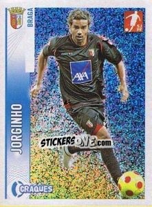Sticker Jorginho (Braga) - Futebol 2008-2009 n. 325 - Panini