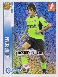 Cromo Olberdam (Maritimo) - Futebol 2008-2009 - Panini