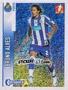 Sticker Bruno Alves (Porto) - Futebol 2008-2009 n. 329 - Panini