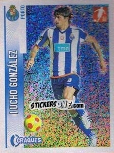 Cromo Lucho Gonzalez (Porto) - Futebol 2008-2009 - Panini