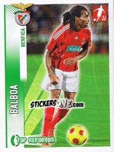 Figurina Balboa (Benfica) - Futebol 2008-2009 - Panini