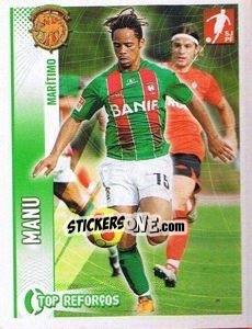 Sticker Manu (Maritimo) - Futebol 2008-2009 n. 343 - Panini