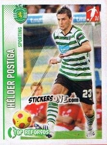 Sticker Helder Postiga (Sporting) - Futebol 2008-2009 n. 350 - Panini