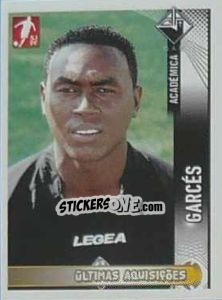 Sticker Garces (Academica) - Futebol 2008-2009 - Panini