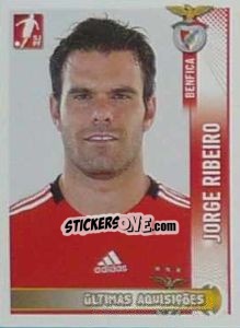 Sticker Jorge Ribeiro (Benfica) - Futebol 2008-2009 n. 357 - Panini