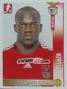 Sticker David Suazo (Benfica) - Futebol 2008-2009 n. 360 - Panini