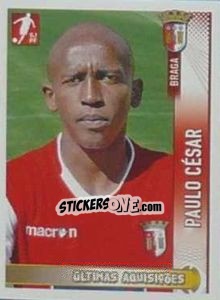 Figurina Paulo Cesar (Braga) - Futebol 2008-2009 - Panini