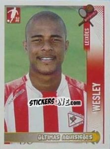 Sticker Wesley (Leixoes) - Futebol 2008-2009 - Panini