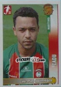 Sticker Cadu (Maritimo) - Futebol 2008-2009 n. 367 - Panini