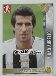 Sticker Joao Aurelio (Nacional) - Futebol 2008-2009 n. 368 - Panini