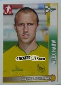 Sticker Alex Hauw (Naval) - Futebol 2008-2009 - Panini