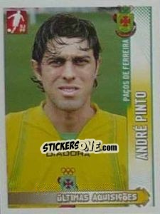 Sticker Andre Pinto (P.Ferreira) - Futebol 2008-2009 - Panini