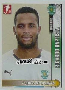 Sticker Ricardo Baptista (Sporting) - Futebol 2008-2009 - Panini