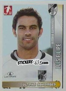 Sticker Luis Filipe (V.Guimaraes) - Futebol 2008-2009 n. 384 - Panini