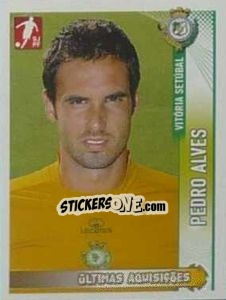 Sticker Pedro Alves (V.Setubal) - Futebol 2008-2009 - Panini
