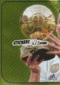 Sticker Cristiano Ronaldo - Ballon d'Or (puzzle 1) - Real Madrid 2016-2017 - Panini