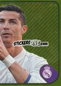 Sticker Cristiano Ronaldo - Ballon d'Or (puzzle 2) - Real Madrid 2016-2017 n. 9 - Panini