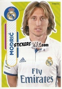 Sticker Luka Modric - Real Madrid 2016-2017 n. 130 - Panini